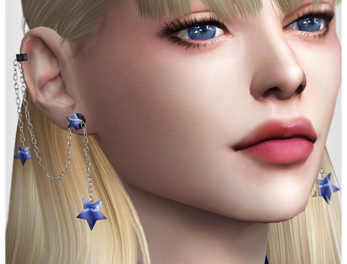 Ultimate collection 255 earrings at Praline Sims