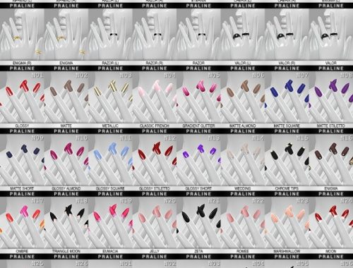 Ultimate collection arm + hand jewellery at Praline Sims