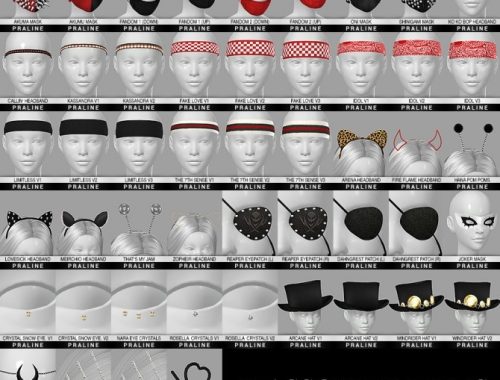 Ultimate collection misc. accessories 47 items at Praline Sims