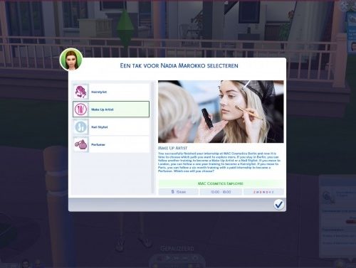 Ultimate Cosmetic Career by xTheLittleCreator at Mod The Sims