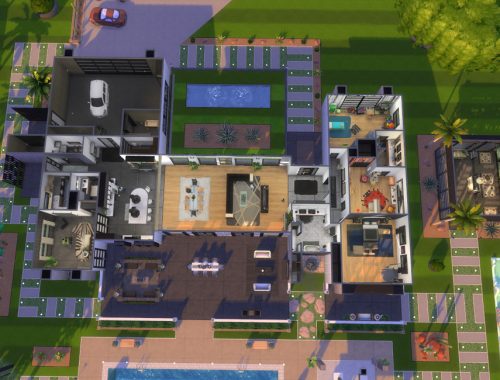 Ultra Modern Hollywood Mansion