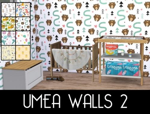 UMEA + UMEA ERDIA walls at MODELSIMS4