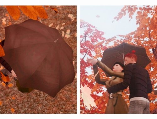 Under my umbrella posepack (remake) at Rethdis-love