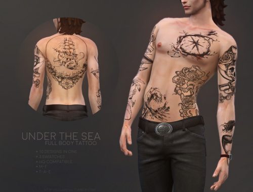 Under The Sea | Full body tattoo