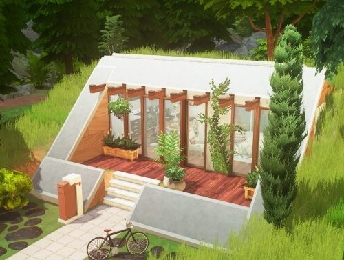 Underground Eco House at Akai Sims – kaibellvert