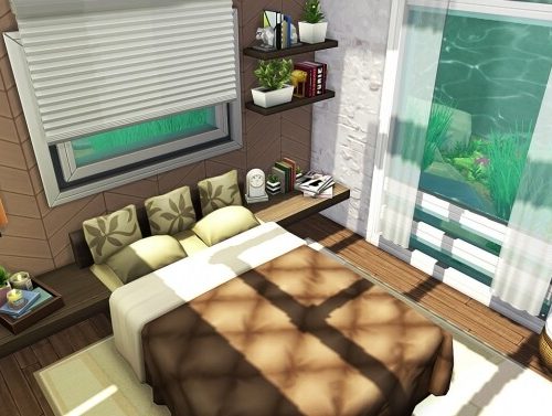 UNDERWATER TINY HOUSE at Aveline Sims