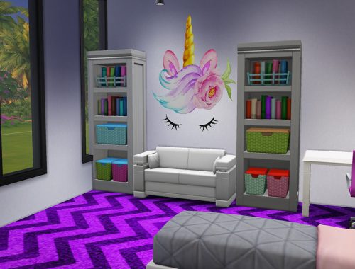 Unicorn Head Decals