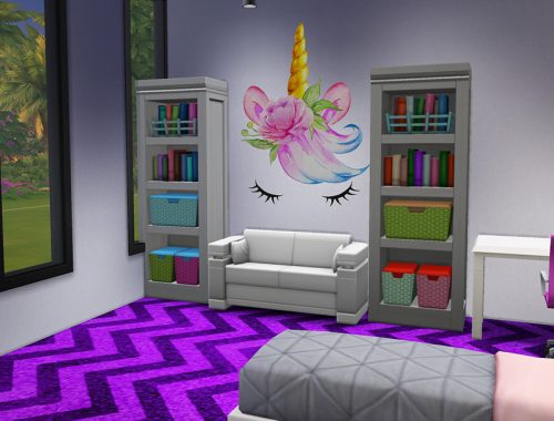 Unicorn Head Decals