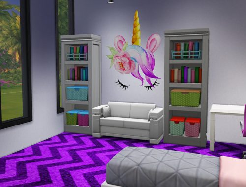 Unicorn Head Decals