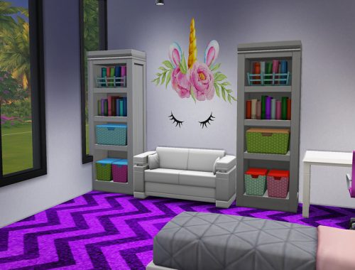 Unicorn Head Decals