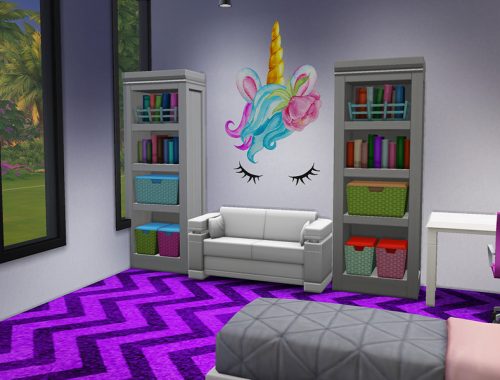 Unicorn Head Decals