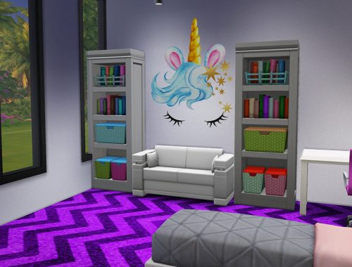 Unicorn Head Decals