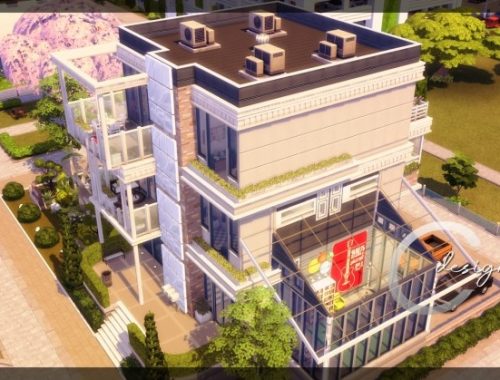 University Apartment at Cross Design