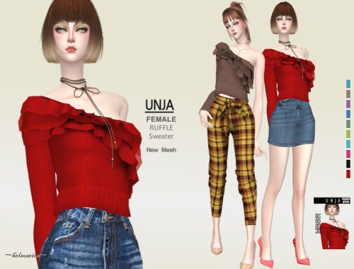 UNJA - One Sleeve Sweater