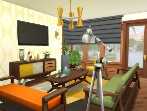Upland Place Dingbats – L.A. Inspired Home for Del Sol Valley at Simsational Designs
