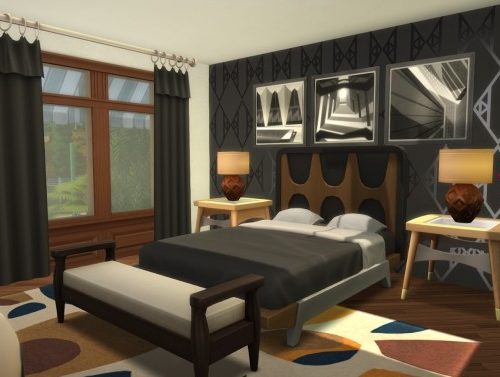 Upland Place Dingbats – L.A. Inspired Home for Del Sol Valley at Simsational Designs