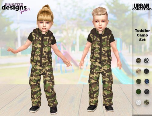Urban Toddler Camo Set
