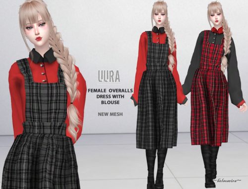 UURA - Overalls with Blouse