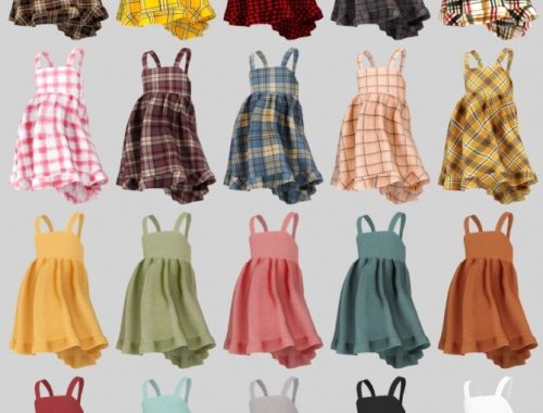 Valentina Dress at Daisy Pixels