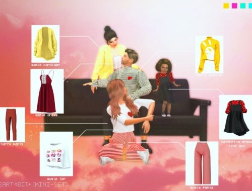 Valentina Dress at Daisy Pixels