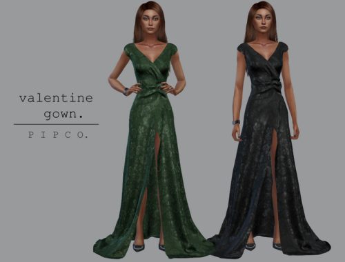 valentine gown.