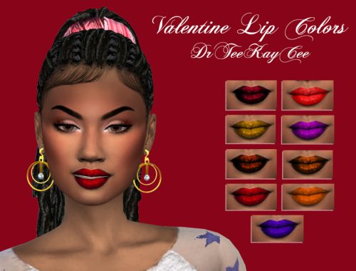 Valentine Lip Colors