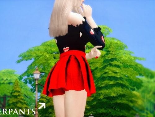 Valentine’s Day two-piece outfit at RIMINGs