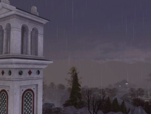 Vampire Castle Unfurnished at GravySims