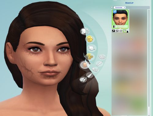 Vampire Face Detail Enabled For Human And Alien