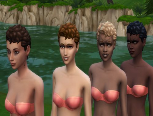 Vampire Face Detail Enabled For Human And Alien