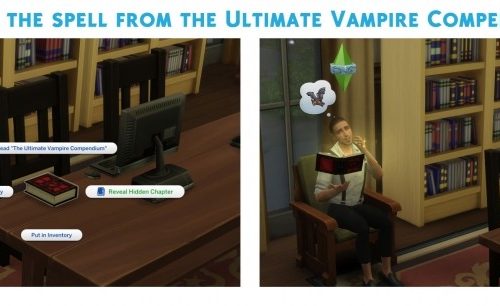 Vampirify (Vampire Creation Spell) by r3m at Mod The Sims