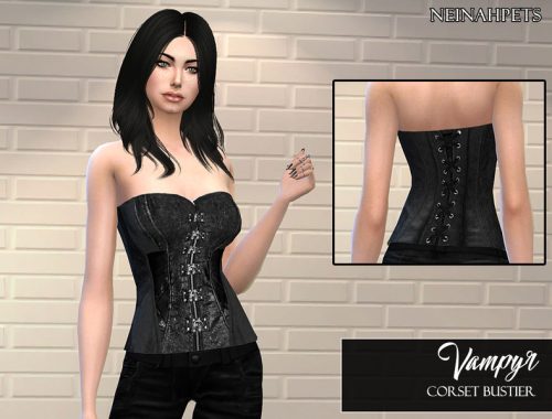 Vampyr Corset Bustier