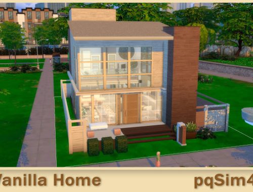 Vanilla Home at pqSims4