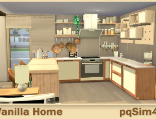 Vanilla Home at pqSims4