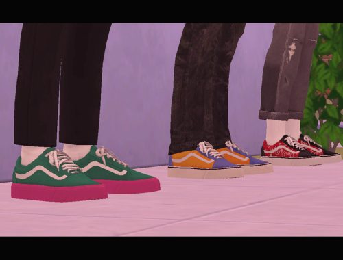 Vans Old Skools By Wock - Mesh needed