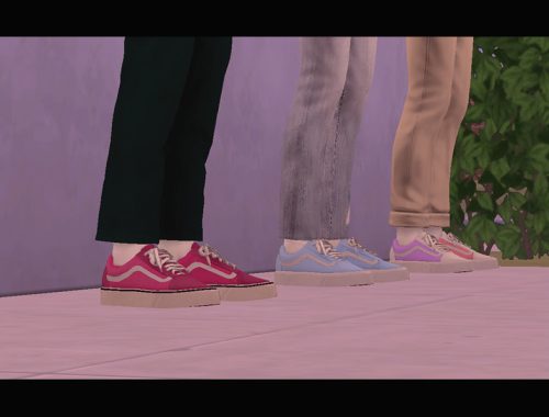 Vans Old Skools By Wock - Mesh needed