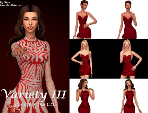 Variety III - Poses for the CAS