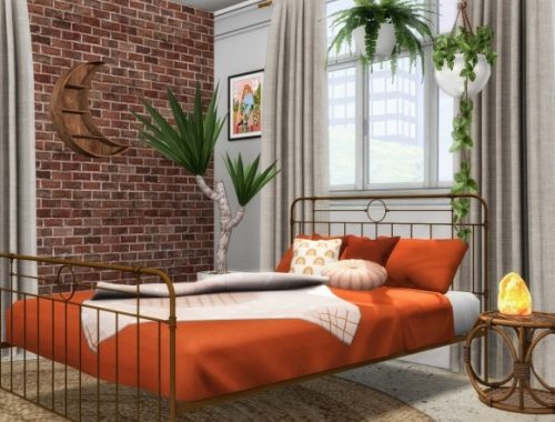 Varm bedroom set at Sanoy Sims