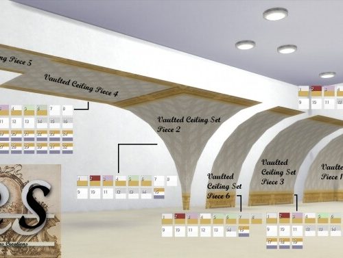 Vaulted Ceiling Set at Regal Sims