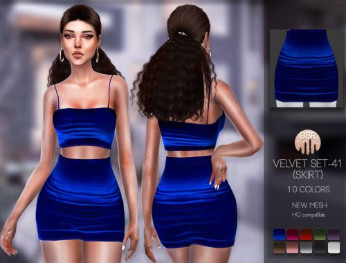Velvet SET-41 (SKIRT) BD163