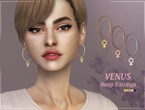 Venus Hoop Earrings