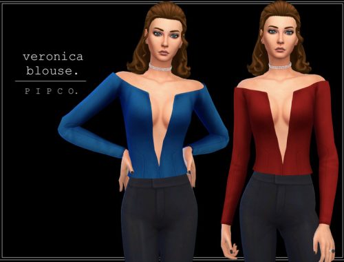 veronica blouse.