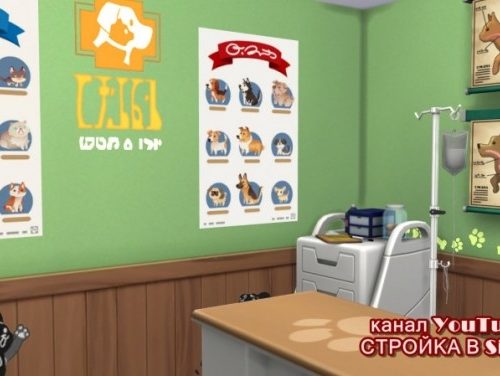 Vet clinic at Sims by Mulena