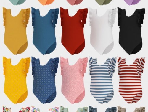 Vicky Swimsuit at Daisy Pixels