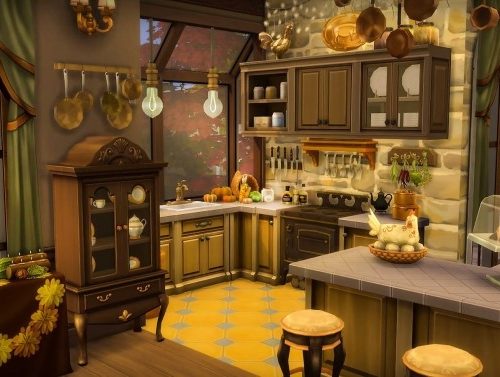 Victorian Autumn House by Ruby Red at Ruby’s Home Design