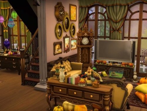 Victorian Autumn House by Ruby Red at Ruby’s Home Design