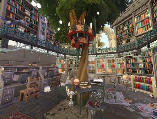 Victorian Library Ruins