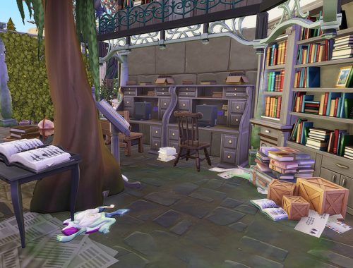 Victorian Library Ruins