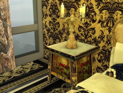 Victorian Rose End Table at Anna Quinn Stories