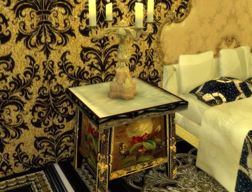 Victorian Rose End Table at Anna Quinn Stories
